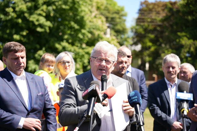 Minister Rolnictwa Czesław Siekierski w województwie świętokrzyskim 12 maja