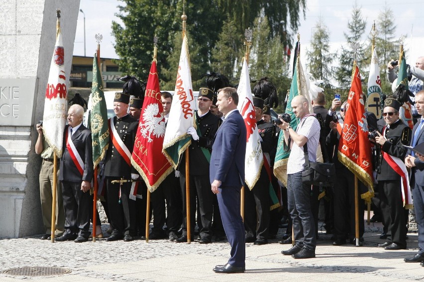 Prezydent Andrzej Duda w Jastrzębiu na uroczystościach...