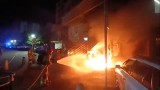 Pożar na Bulwarze Ikara. Z ogniem walczyło 6 zastępów straży pożarnej