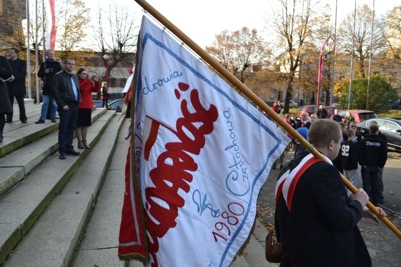 Częstochowa. Marsz Niepodległości środowisk prawicowych