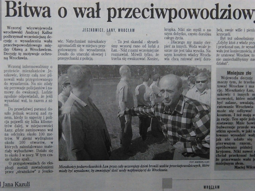 Powódź we Wrocławiu: Tak było 10 lipca 1997 r. [ZDJĘCIA]