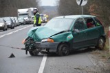 Auto skończyło w rowie [FOTO]