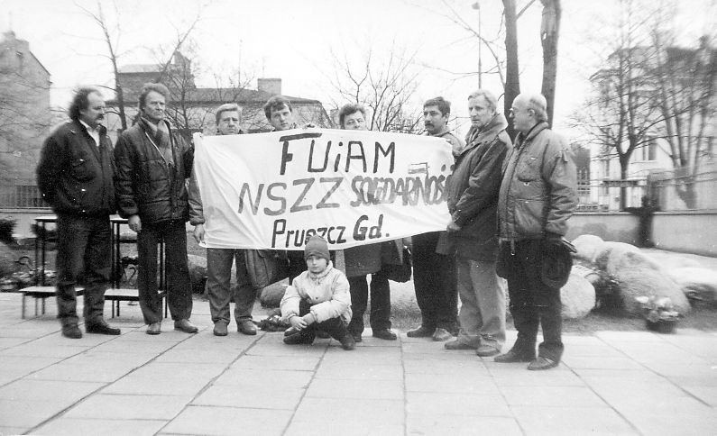 Uczestnikiem grudniowych protestów w Pruszczu Gdańskim był...