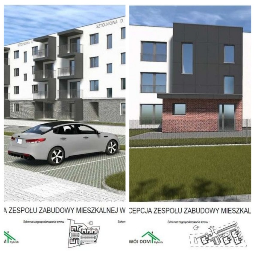 Nowe mieszkania w Rybniku mają powstać w Radziejowie i w...