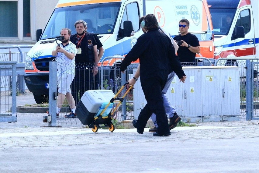 Transport serca do przeszczepu w Uniwersyteckim Szpitalu...