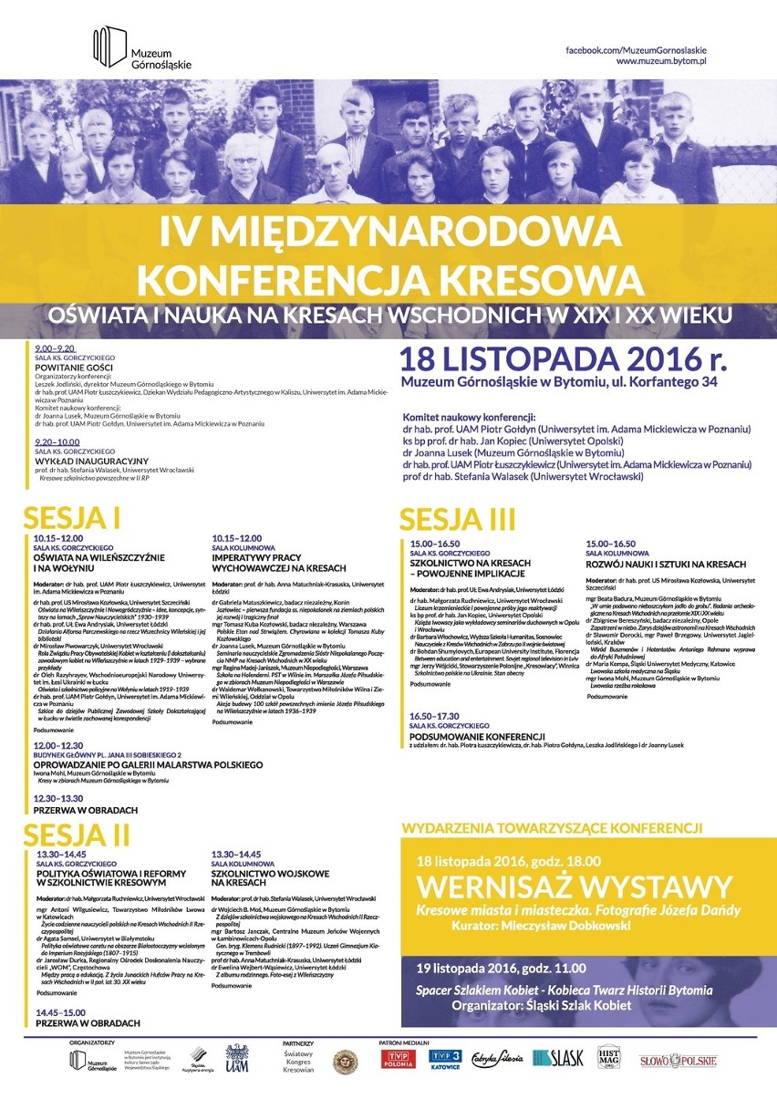 Muzeum Górnośląskie: IV Międzynarodowa Konferencja Kresowa [PROGRAM]