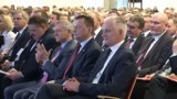 Michał Zaleski na konferencji zjednoczeniowej partii Jarosława Gowina