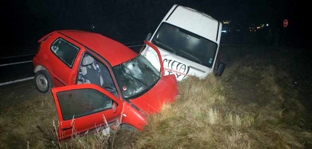 Do szpitala trafiło pięć osób. Wszystkie podróżowały volkswagenem.