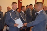 Święto policji w Żninie. Awanse i nagrody już pod okiem nowego komendanta powiatowego