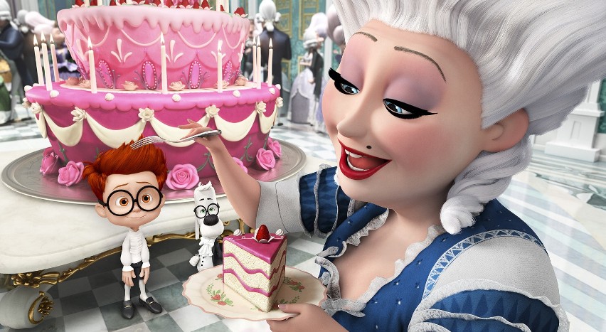 Kadr z filmu Pan Peabody i Sherman