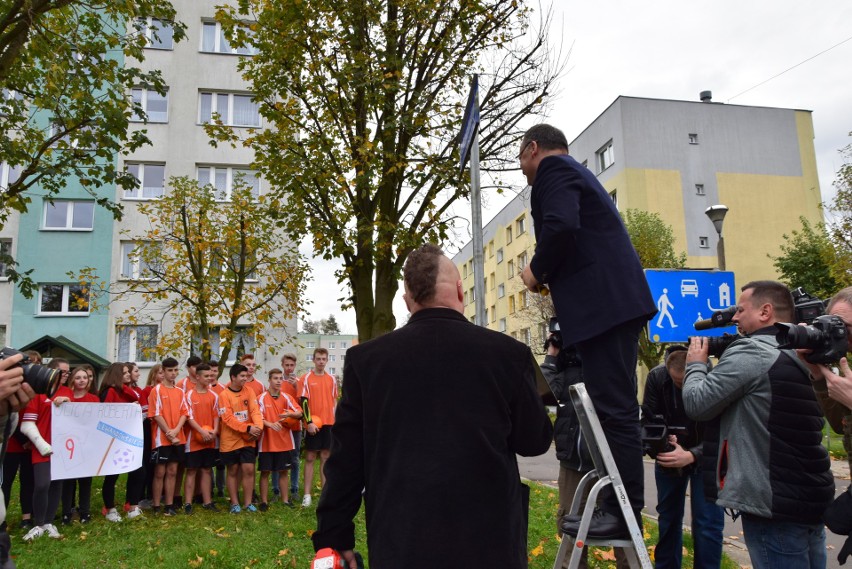 Ulica Roberta Lewandowskiego w Kuźni Raciborskiej oficjalnie...