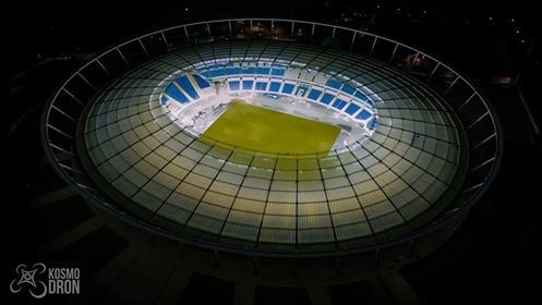 Nocna iluminacja Stadionu Śląskiego (KosmodronPhotography)