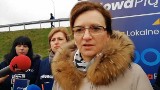 Wojewoda Agata Wojtyszek na targu w Starachowicach mówiła o "Nowej piątce"