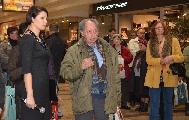 Prezydent Hanna Zdanowska w Galerii Łódzkiej.