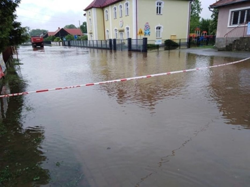 Podtopienia i zalania w Małopolsce i na Podkarpaciu