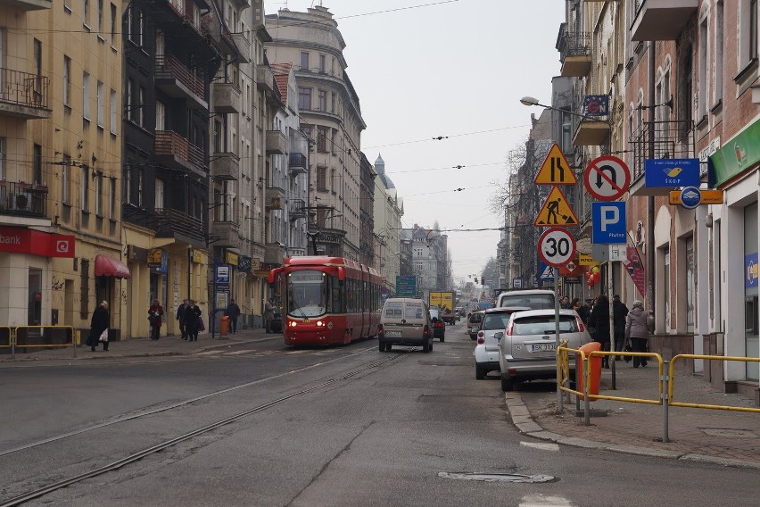 Przebudowa Kościuszki w Katowicach. Zmiana organizacji ruchu...