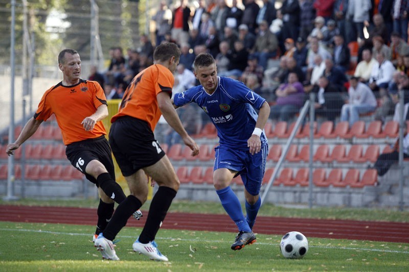 Chrobry Głogów - Miedź Legnica 1:1 - Święta Wojna na remis