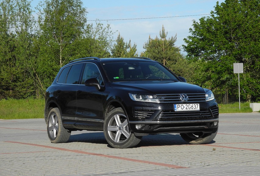 Opcjonalnie Volkswagen Touareg z silnikiem V6 TDI 262 KM...