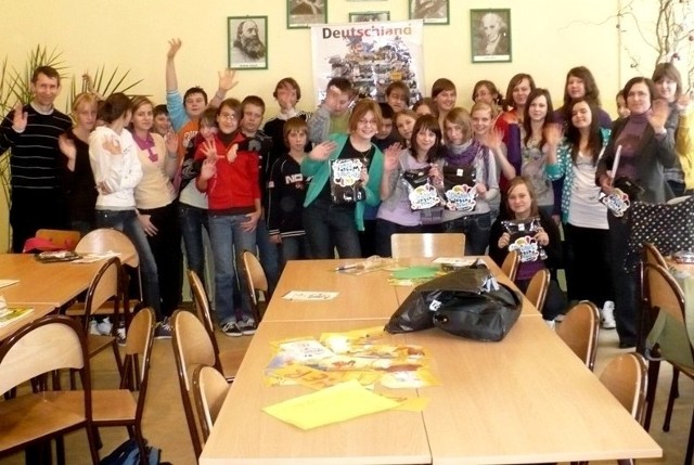 W zajęciach wzięło udział 30 uczniów zwoleńskiego gimnazjum