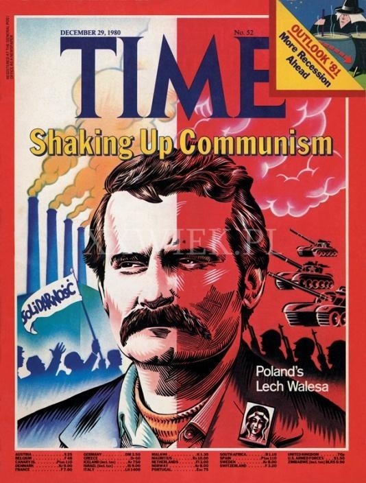 Przez tygodnik „Time” uznany za Człowieka Roku (1981) oraz...