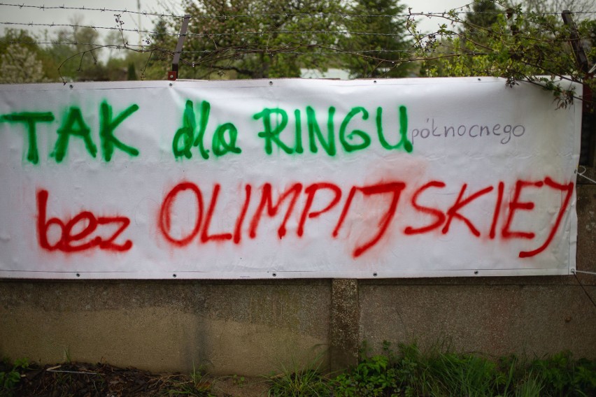 Mieszkańcy i działkowcy przeciwko budowie Trasy Olimpijskiej. Chcą powrotu do pierwotnej koncepcji przebiegu ringu