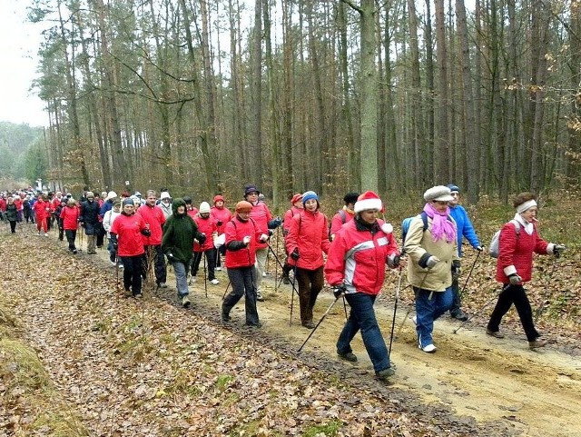 Pierwsza edycja Mikołajkowego Nordic Walking odbyła się w 2009 roku.