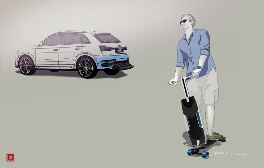 Audi connected mobility concept...