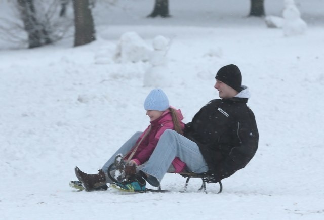 Zima w Szczecinie - styczeń 2015