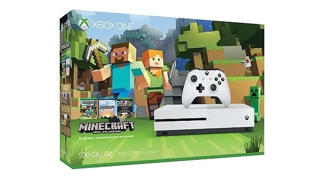 Zestaw konsola Xbox One z grą Minecraft