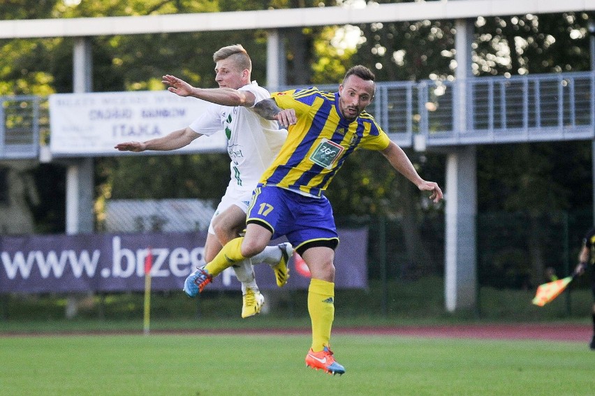 Stal Brzeg wygrała 2-0 i był to dla gości stosunkowo niski...