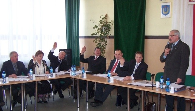 Ośmioro radnych poparło budżet i to wystarczyło do jego przyjęcia przez Radę Miejską w Kunowie.