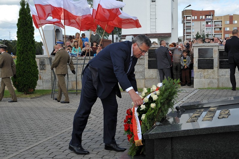 Prezydent Komorowski w Białymstoku...
