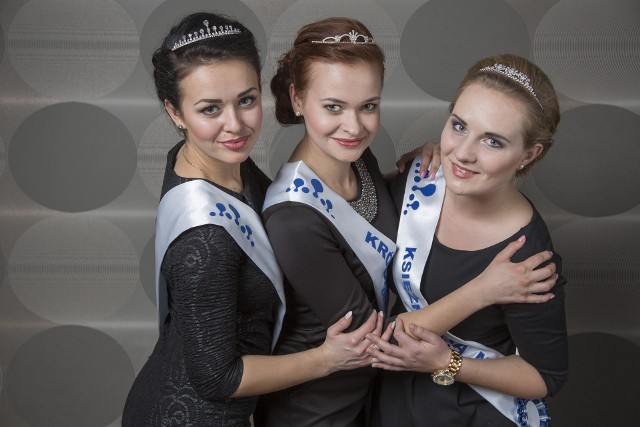 Justyna Matusiewicz, Królowa Mleka 2015 (w środku) oraz Księżniczki Mleka – Karolina Bukowska (z prawej) i Joanna Łuniewska.