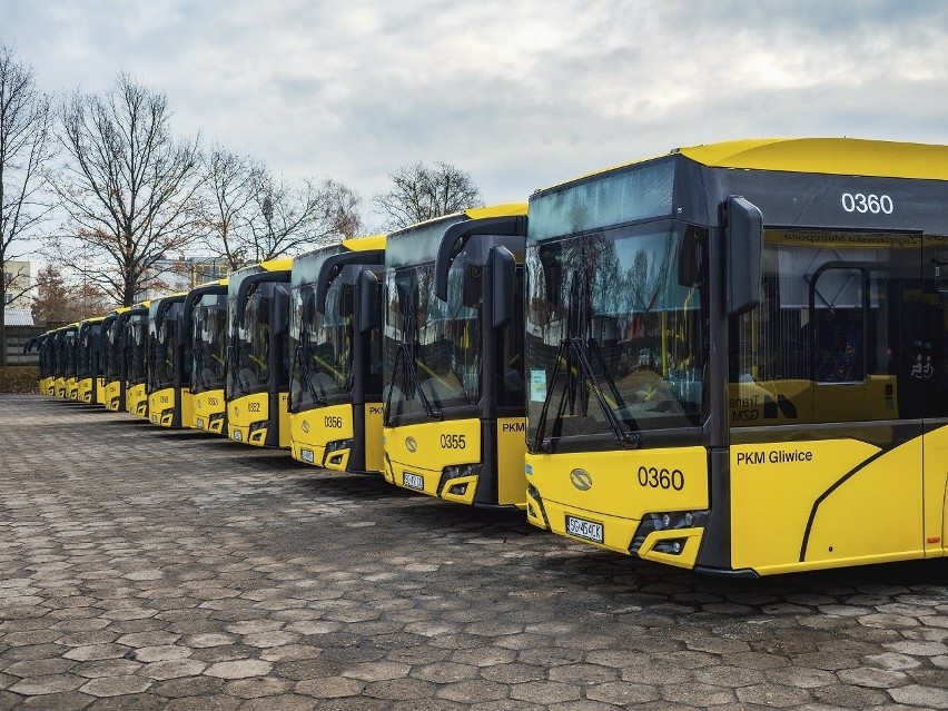W Gliwicach jeździ siedemnaście nowych autobusów...