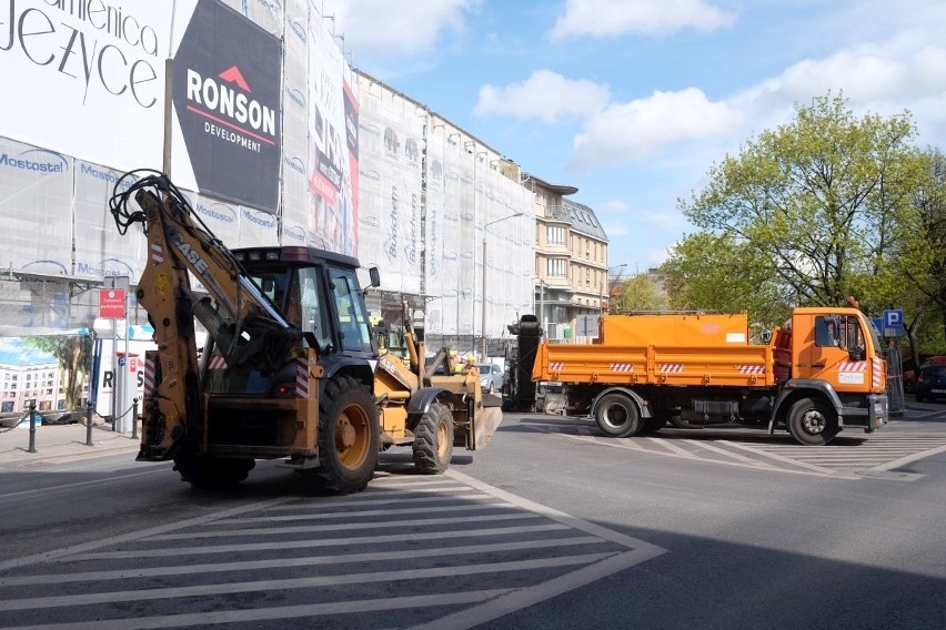 Zablokowana Kościelna. Ogromne korki na Jeżycach