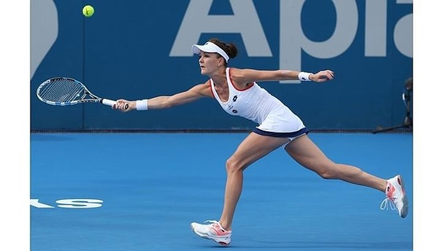 Agnieszka Radwańska WTA Dubai walczy z Garbine Muguruzą