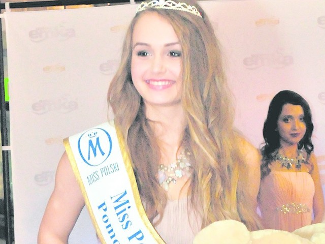 16-letnia Klaudia Guze z Koszalina  została Miss Polski Nastolatek Pomorza Środkowego A To było jej wielkie marzenie.