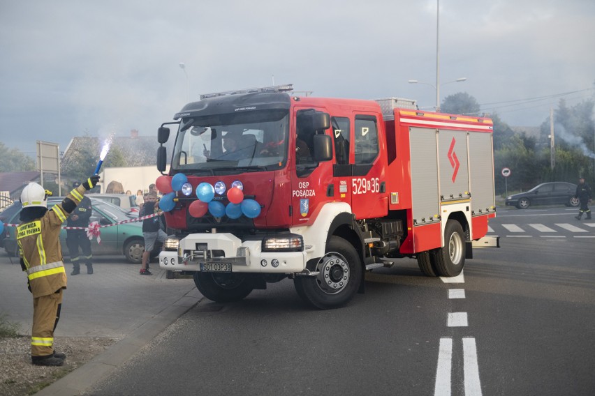 Posądza. Strażacy ochotnicy mają nowy samochód [ZDJĘCIA]