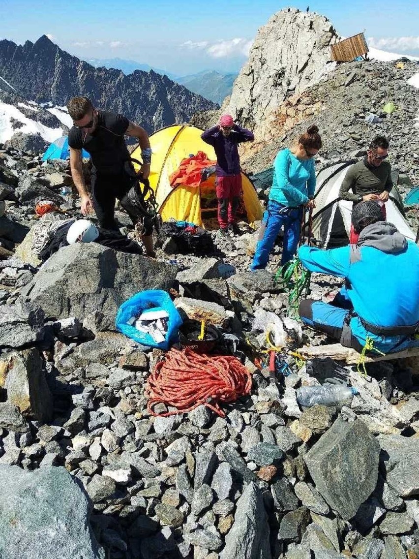 Dr hab. Sławomir Drozd z Uniwersytetu Rzeszowskiego zdobył szczyt Mont Blanc