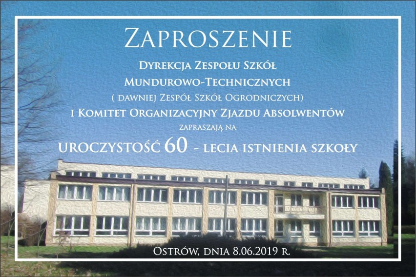 60-lecie szkoły w Ostrowie k/Łasku. Będzie zjazd absolwentów