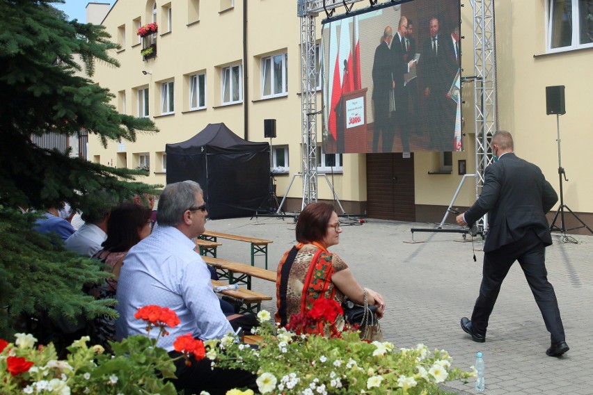 Mateusz Morawiecki w Lublinie. Premier wziął udział w obchodach 40-lecia Lubelskiego Lipca. Zobacz zdjęcia