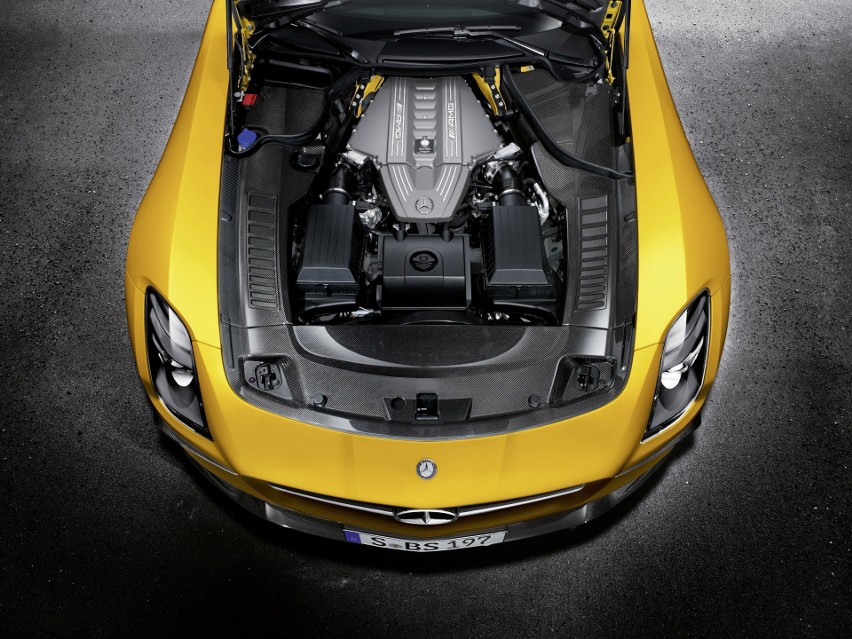 Mercedes-Benz SLS AMG Coupe Black Series Fot: Mercedes-Benz