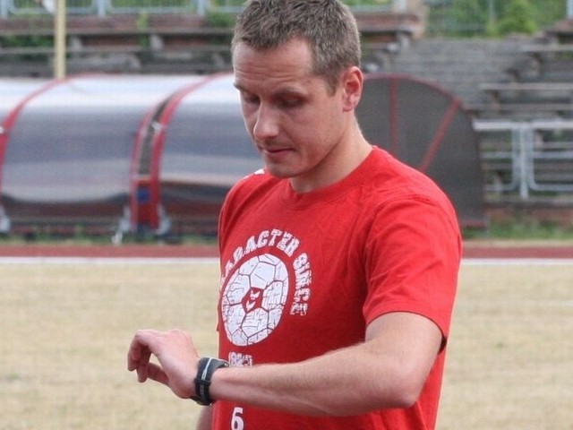 Paweł Golański trenuje indywidualnie.