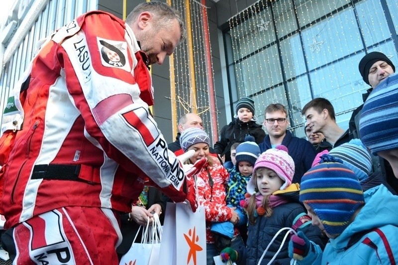 Rajd Dakar 2015: Rafał Sonik w Bielsku-Białej dziękował kibicom [ZDJĘCIA, WIDEO]