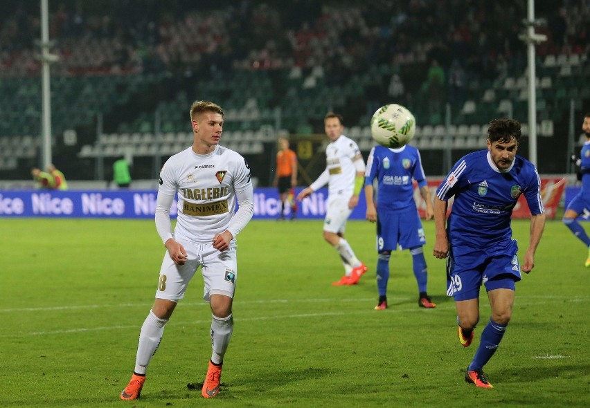 Zagłębie Sosnowiec - Miedź Legnica 1:0. Zagłębie obroniło fotel lidera