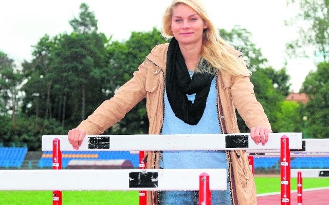 Kamila Chudzik na kilka dni przyjechała do Kielc. Odwiedziła stadion, na którym zaczęła się jej kariera.