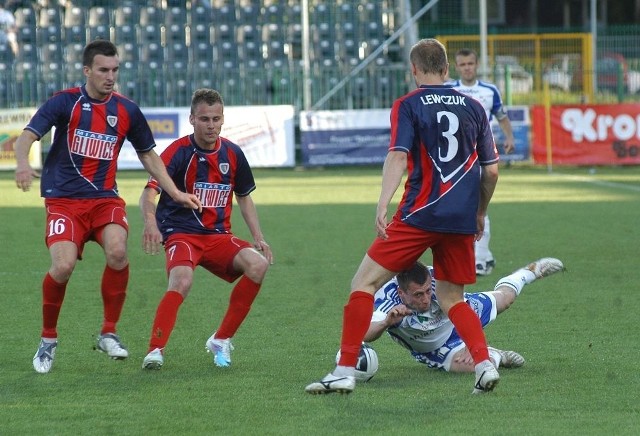 Piłkarze Piasta przed meczem mieli trening