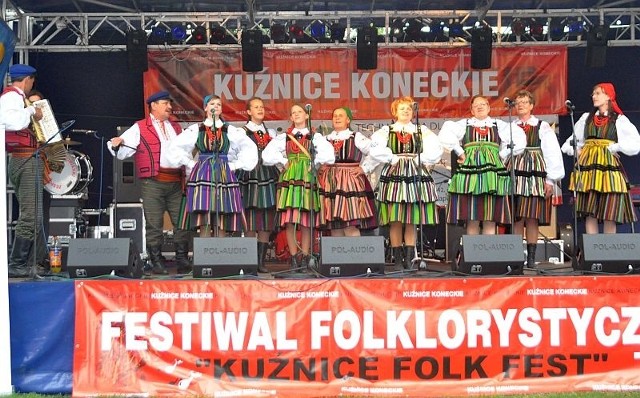 Zwycięzca II Powiatowego Festiwalu Folklorystycznego zespół Wolowianka