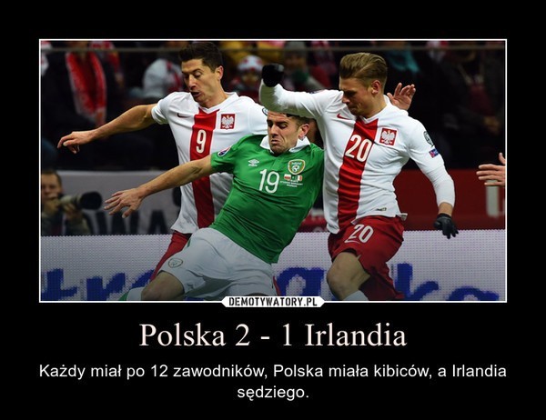 Polska - Irlandia: Internet świętuje awans na Euro 2016...