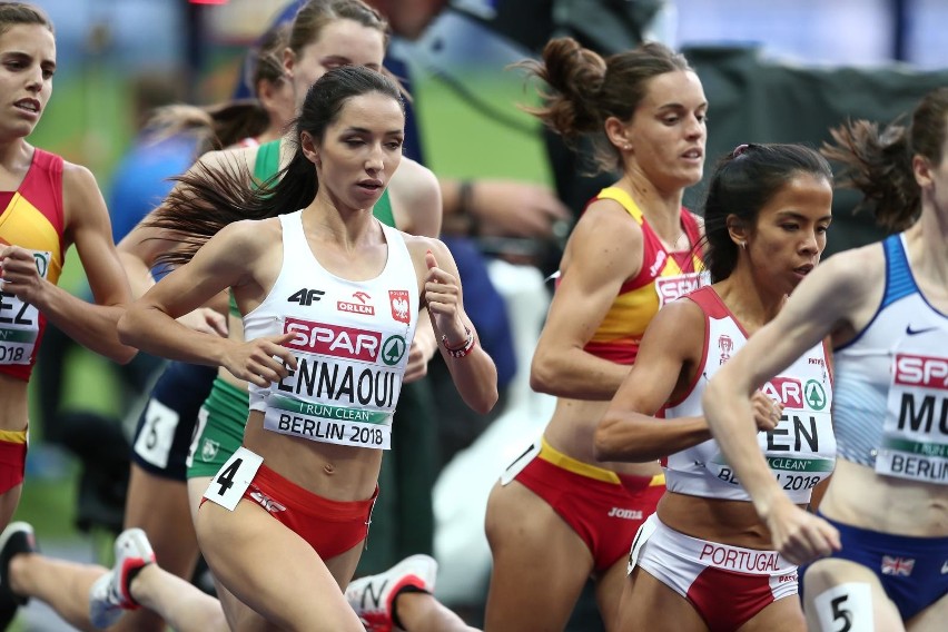 Sofia Ennaoui, srebrny medal w biegu na 1500 m